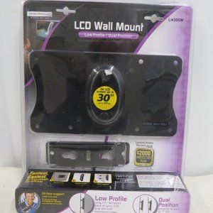 Level Mount LCD TV Low Profile Dual Position Wall Mount LM30SW